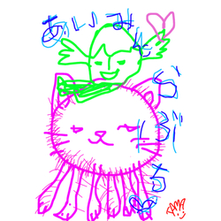 デザイン名/ タマとエルフ村のにゃんこ/タマが描けば一儲けシリーズ